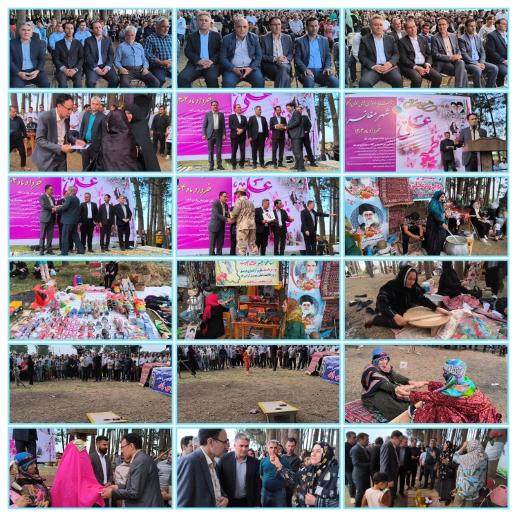 مراسم جشن وصال در شهر مغانسر به مناسبت سالروز ازدواج حضرت علی (ع) و حضرت فاطمه زهرا (س)