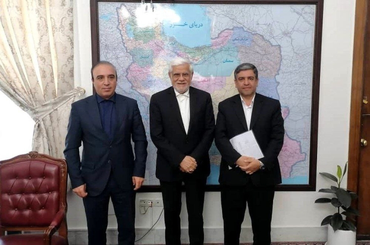 نشست مهم استاندار اردبیل با معاون اول رئیس جمهور