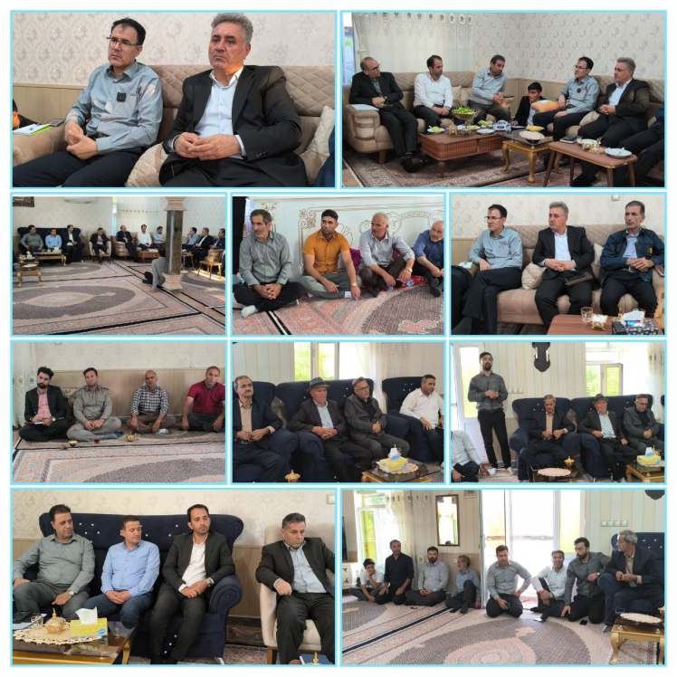 بررسی مسایل و مشکلات حاتم قشلاق از توابع بخش اسلام آباد با حضور فرماندار شهرستان پارس آباد مغان