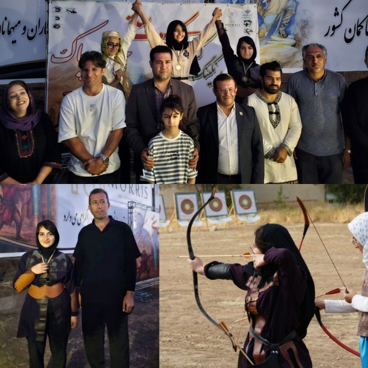 بانوی کماندار اهل شهرستان مرزی پارس آباد مغان در مسابفات تیر و کمان کشوری مدال برنز را کسب کرد 