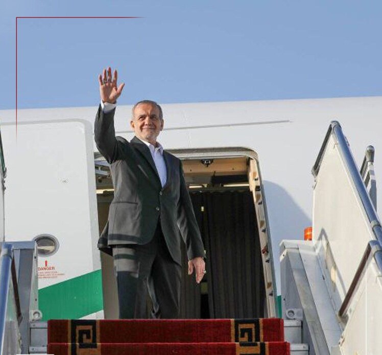 پزشکیان تهران را به مقصد نیویورک ترک کرد