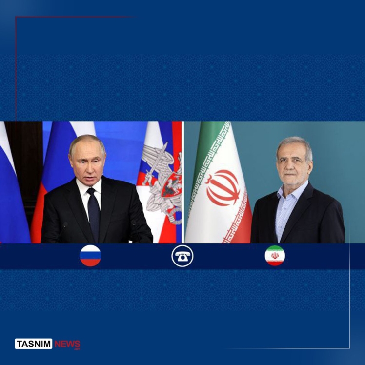گفت و گوی تلفنی روسای جمهور ایران و روسیه