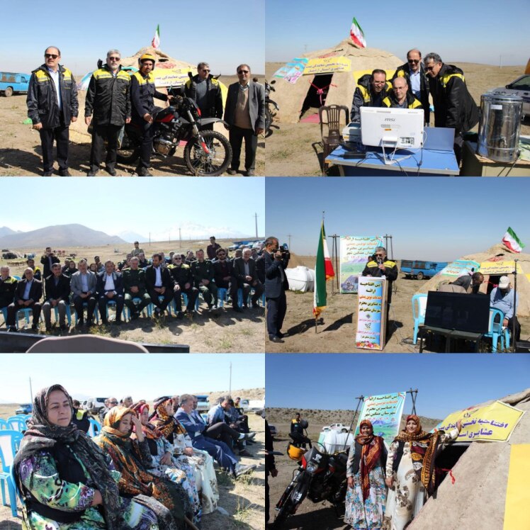 افتتاح اولین پست عشایری گلی بولاغ در شهرستان مشگین شهر