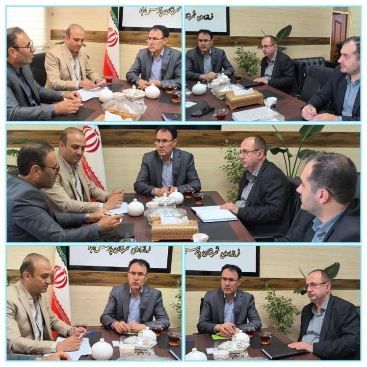 دیدار مدیرکل تأمین اجتماعی استان اردبیل با فرماندار پارس آباد مغان