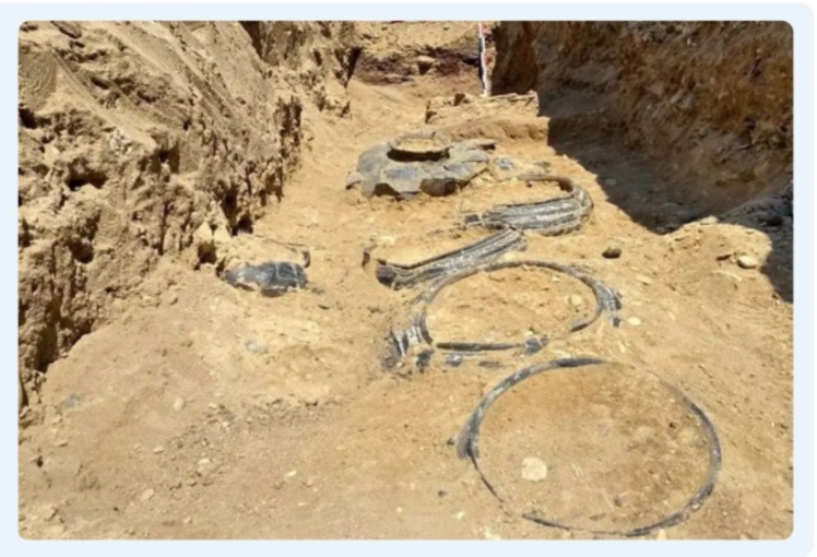 کشف مقبره دست نخورده یک جنگجوی ۳۸۰۰ ساله در جمهوری آذربایجان