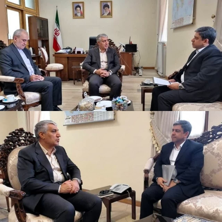 دیدار استاندار اردبیل با سفیر جدید ایران در جمهوری آذربایجان