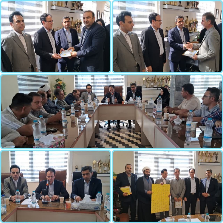 رئیس جدید امور برق مغان معرفی شد